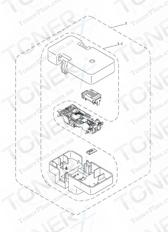 Группа запчастей для Brother MFC440CN - HEAD