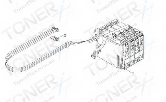 Группа запчастей для Brother MFC260C - CARTRIDGE CASE