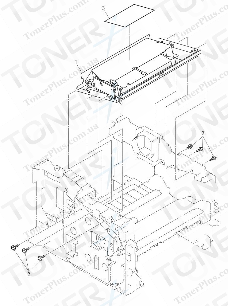 Группа запчастей для Brother MFC8440 - LASER UNIT