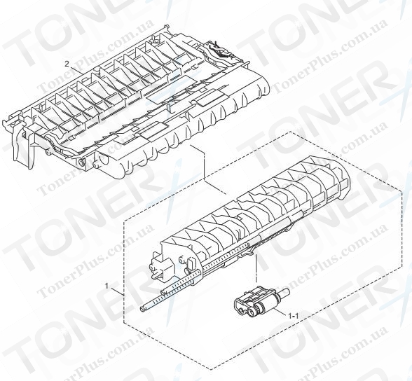 Группа запчастей для Brother HL2242D - PAPER FEEDER