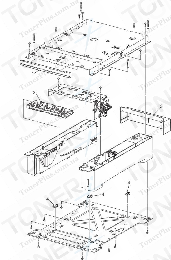 Группа запчастей для Brother HL4200CN - PAPER FEEDER 1