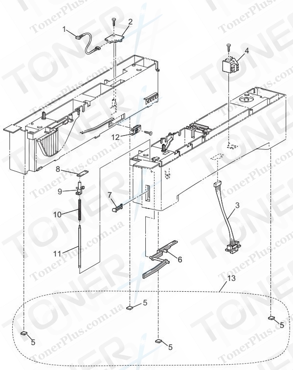 Группа запчастей для Brother HL4200CN - PAPER FEEDER 2