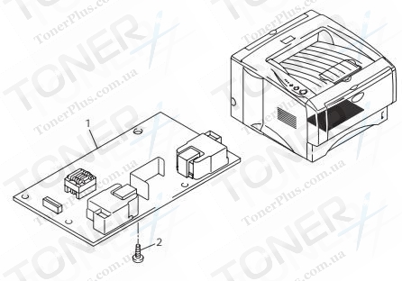 Группа запчастей для Brother HL5150D/5150DLT - HIGH-VOLTAGE POWER SUPPLY PCB