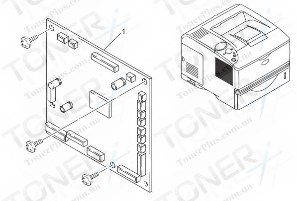 Группа запчастей для Brother HL6050/6050D/6050DN - ENGINE PCB