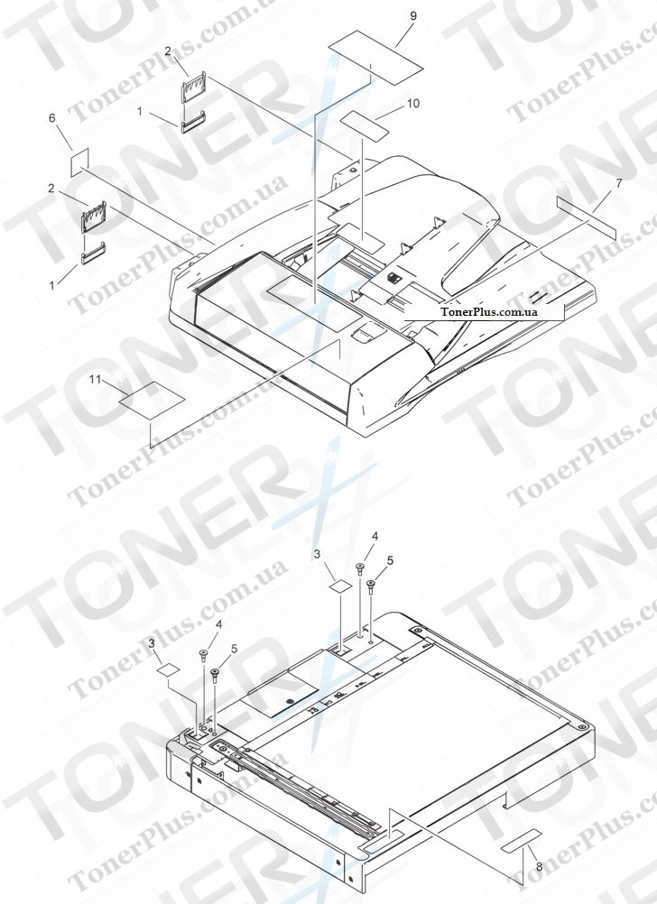 Каталог запчастей для Canon iR2022i - P01 PACKING KIT