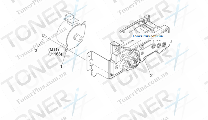 Каталог запчастей для Canon iR Advance C3330i - 263 REVERSE DUPLEXING DRIVE ASSY