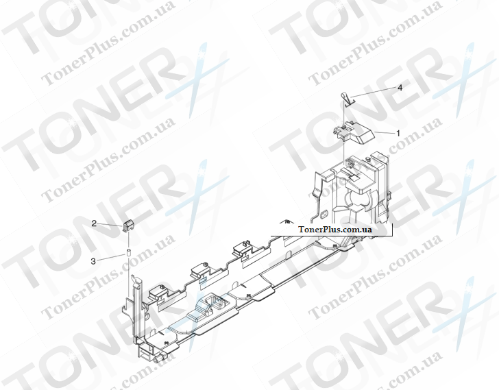 Каталог запчастей для Canon iRC1225iF - 810 FIXING ASSEMBLY, FX-201