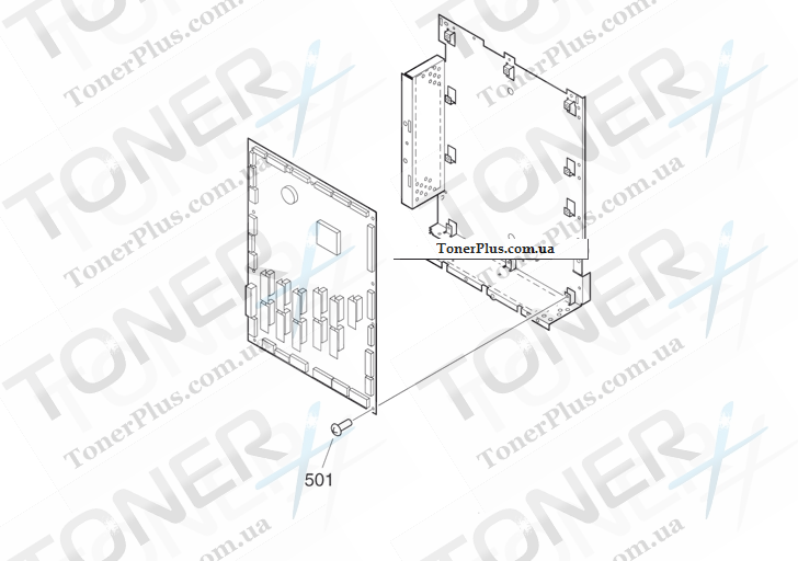Каталог запчастей для Canon iRC3220 - 930 DC CONTROLLER PCB ASSEMBLY
