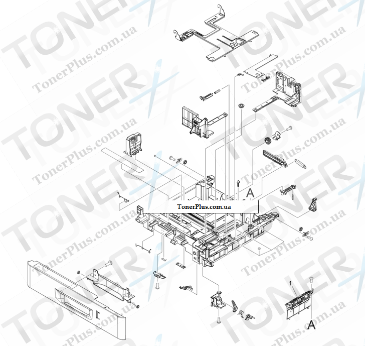 Каталог запчастей для Canon LBP5480 - 300 CASSETTE ASSEMBLY