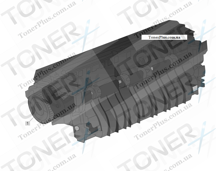 Каталог запчастей для HP LaserJet M4555 MFP Enterprise - Fuser assembly