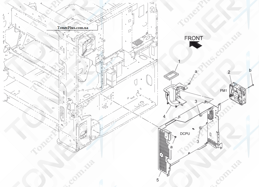 Каталог запчастей для Konica-Minolta bizhub 287 - MAIN POWER SUPPLY SECTION
