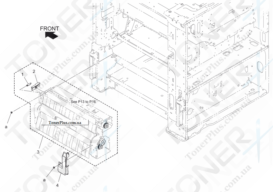 Каталог запчастей для Konica-Minolta bizhub 367 - PAPER FEED SECTION
