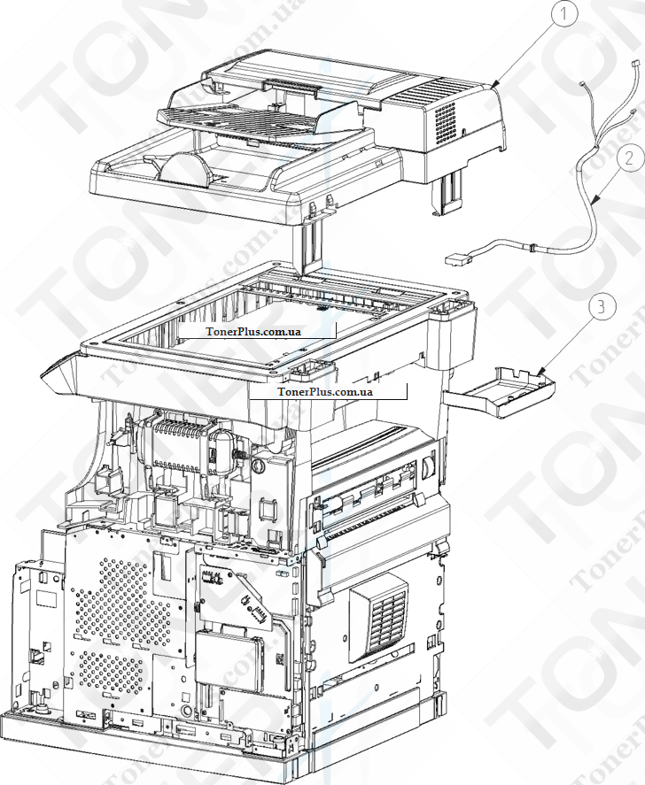Каталог запчастей для Konica-Minolta bizhub 43 - Figure 3