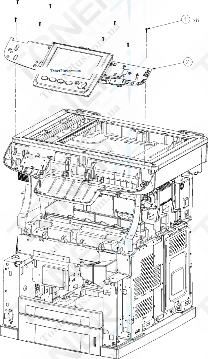 Каталог запчастей для Konica-Minolta bizhub 43 - Figure 5