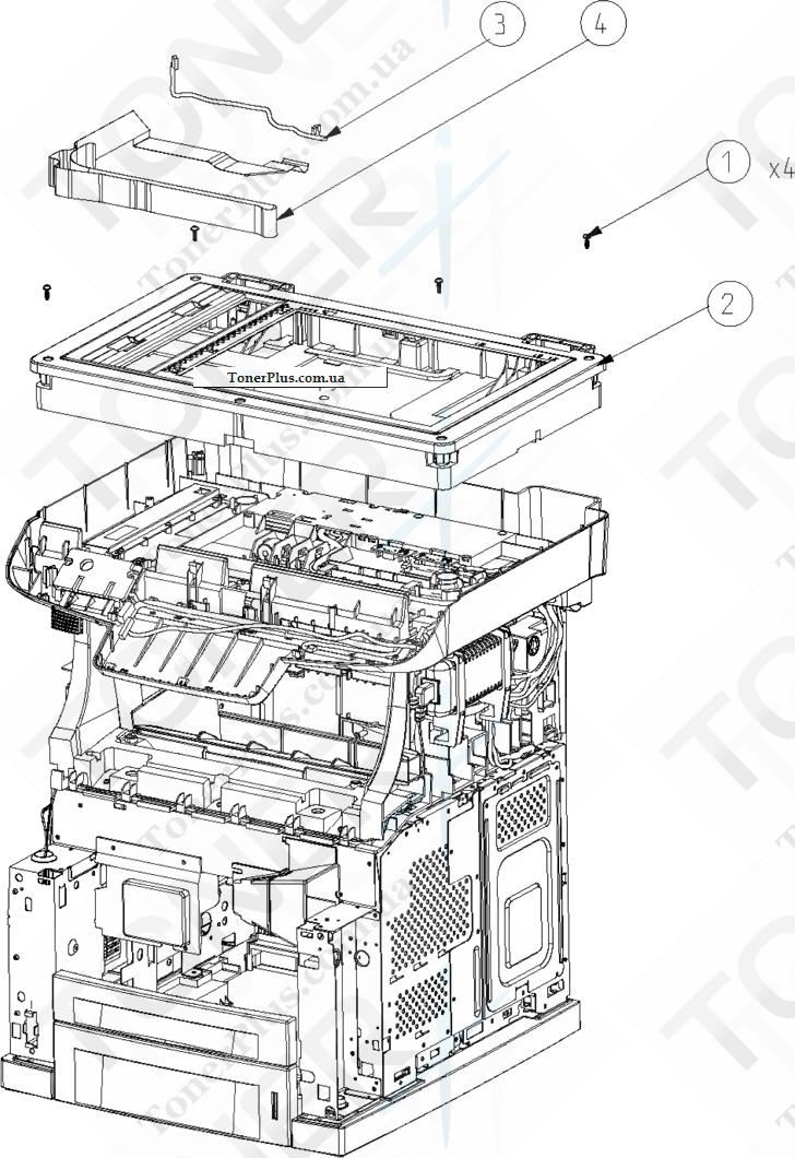 Каталог запчастей для Konica-Minolta bizhub 43 - Figure 6