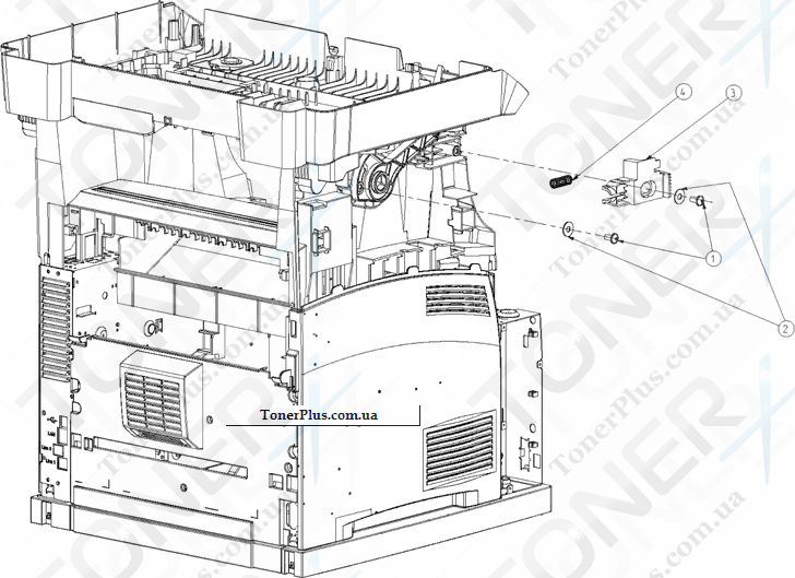 Каталог запчастей для Konica-Minolta bizhub 43 - Figure 7