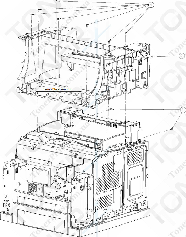 Каталог запчастей для Konica-Minolta bizhub 43 - Figure 9