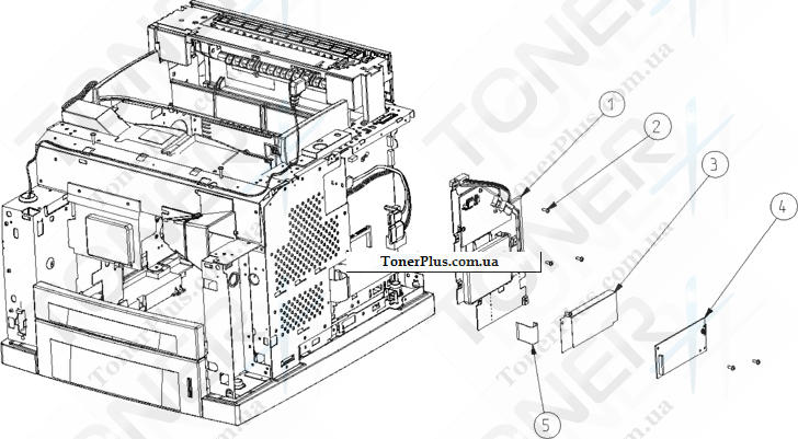 Каталог запчастей для Konica-Minolta bizhub 43 - Figure 10