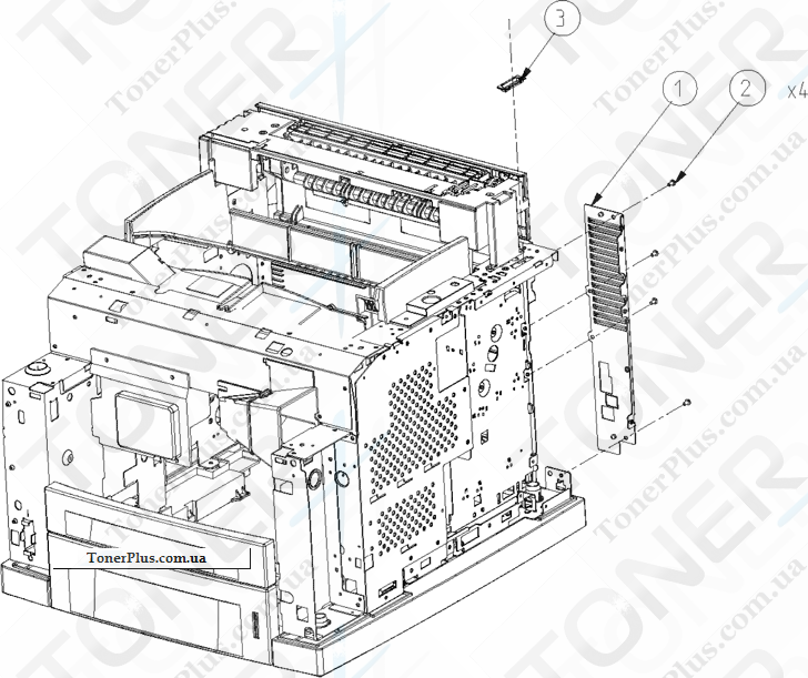 Каталог запчастей для Konica-Minolta bizhub 43 - Figure 12