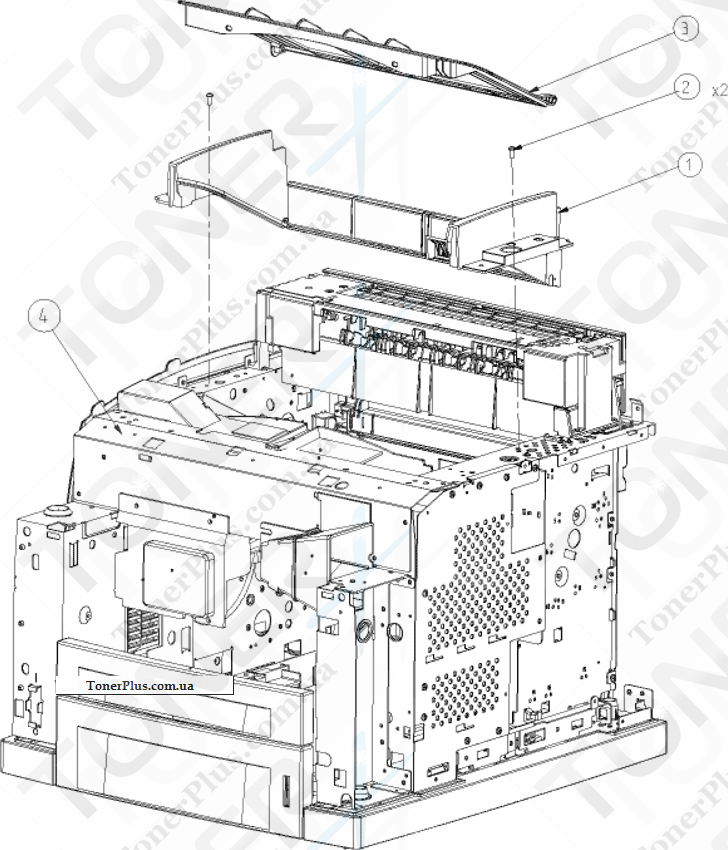 Каталог запчастей для Konica-Minolta bizhub 43 - Figure 13
