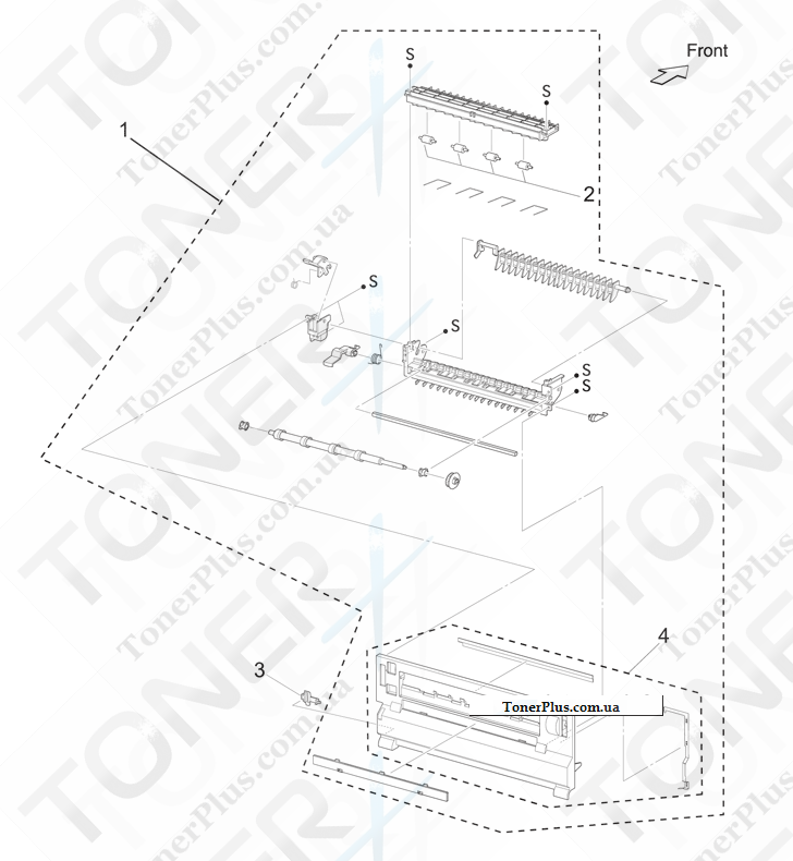 Каталог запчастей для Konica-Minolta bizhub 43 - Figure 31