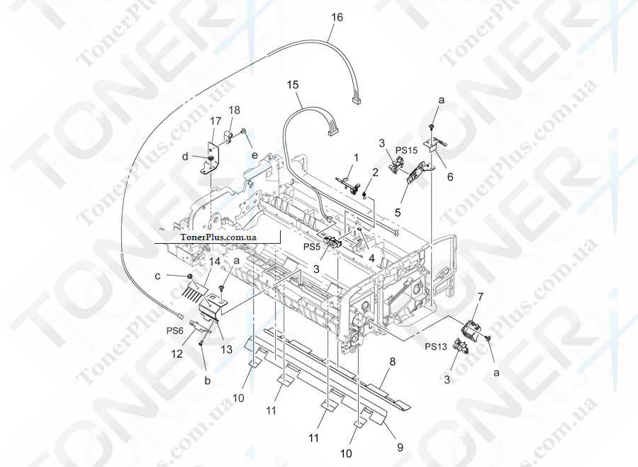 Каталог запчастей для Konica-Minolta bizhub 454e - PAPER TRANSPORT SECTION 5