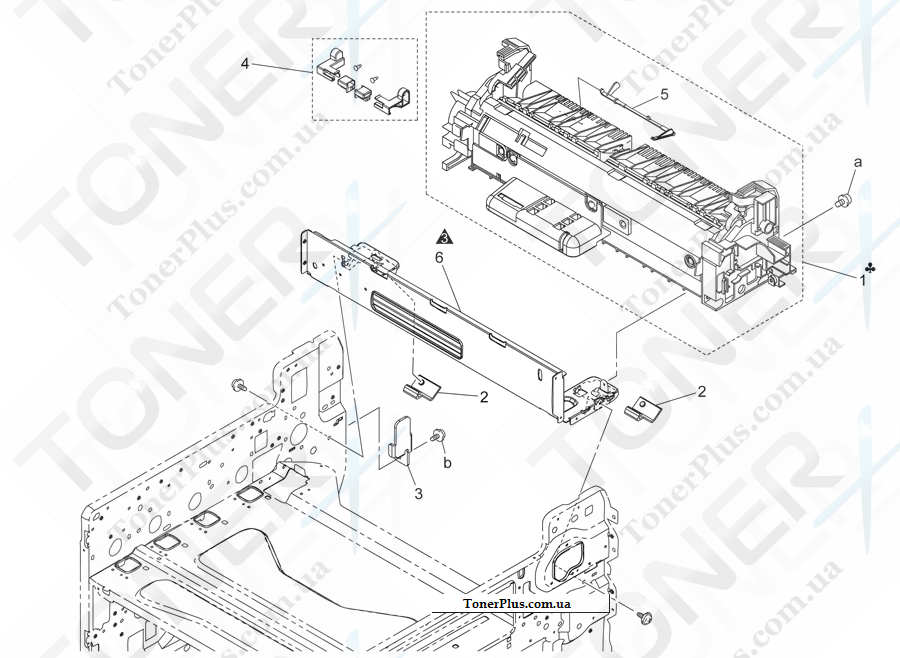 Каталог запчастей для Konica-Minolta bizhub C252 - FUSING SECTION