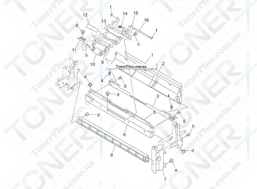 Каталог запчастей для Konica-Minolta bizhub C450 - PAPER TAKE-UP SECTION 3