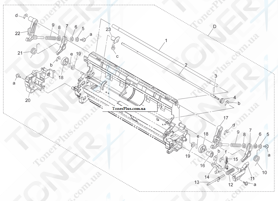 Каталог запчастей для Konica-Minolta bizhub C450 - PAPER TRANSPORT SECTION 2