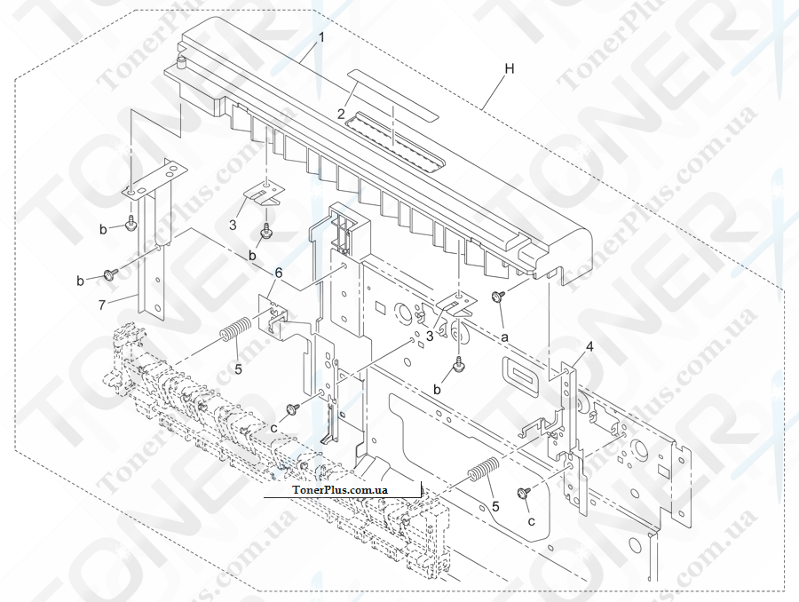 Каталог запчастей для Konica-Minolta bizhub C450 - PAPER TRANSPORT SECTION 6