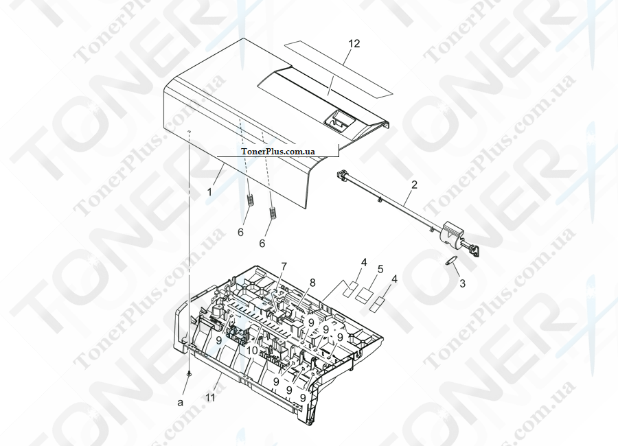 Каталог запчастей для Konica-Minolta bizhub C454e - PAPER TAKE-UP SECTION