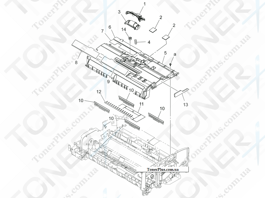 Каталог запчастей для Konica-Minolta bizhub C454e - PAPER TRANSPORT SECTION