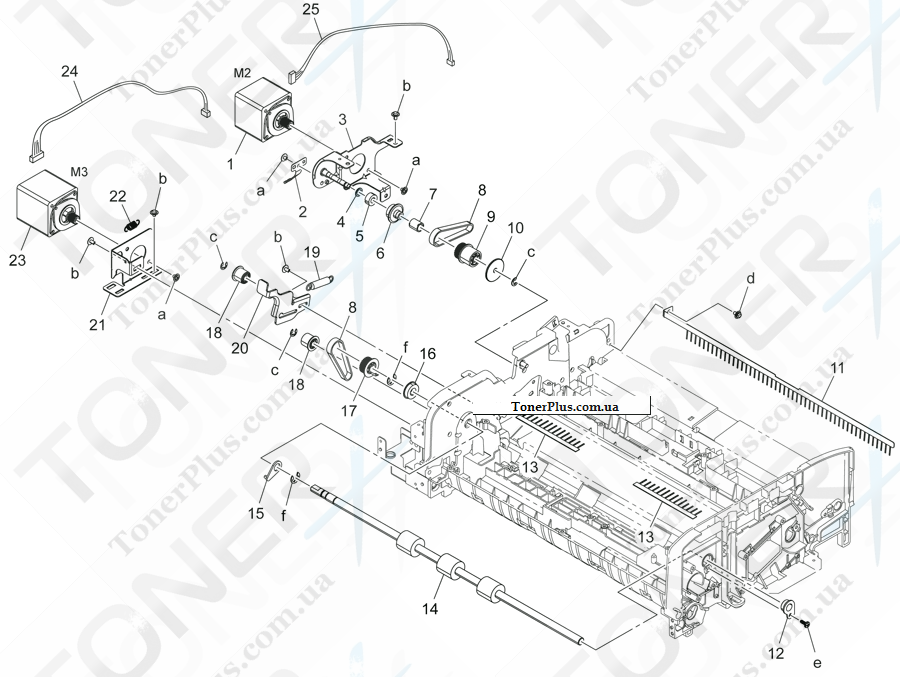 Каталог запчастей для Konica-Minolta bizhub C454e - PAPER TRANSPORT SECTION 2