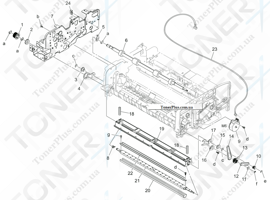 Каталог запчастей для Konica-Minolta bizhub C454e - PAPER TRANSPORT SECTION 6