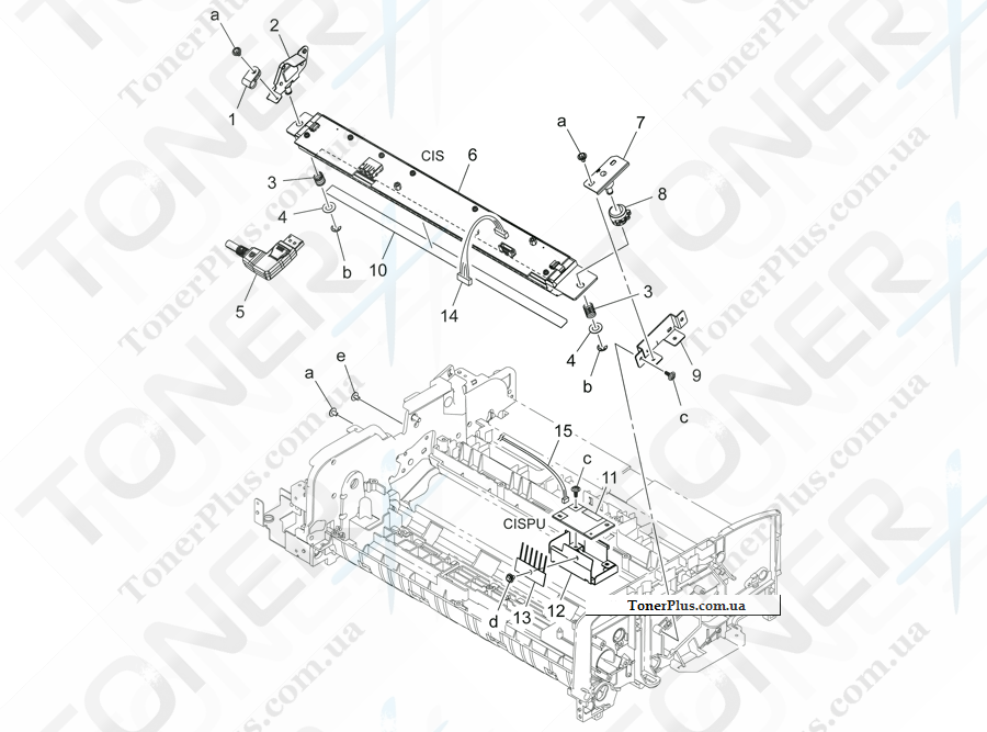 Каталог запчастей для Konica-Minolta bizhub C454e - CIS SECTION