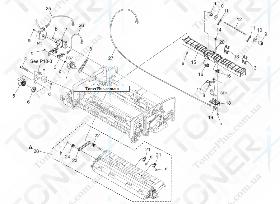 Каталог запчастей для Konica-Minolta bizhub C454e - CIS SECTION 4