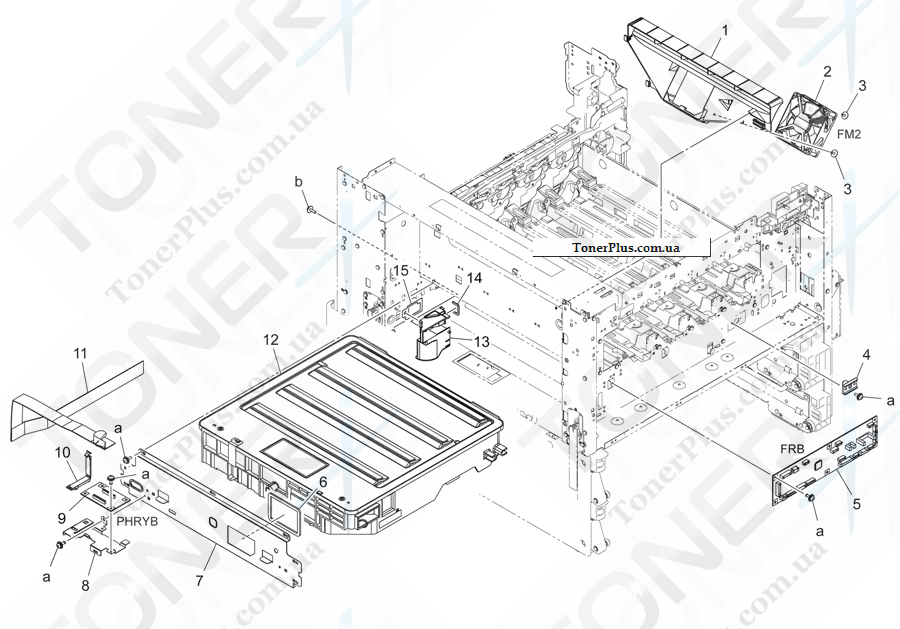 Каталог запчастей для Konica-Minolta bizhub C454e - PH UNIT