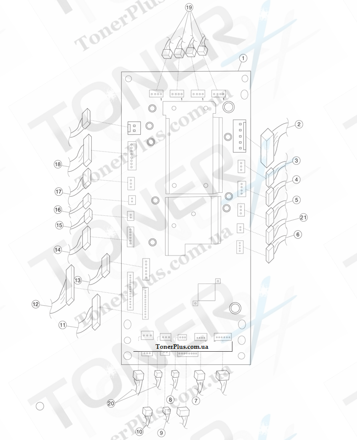 Каталог запчастей для Lexmark X925 - Electrical 2