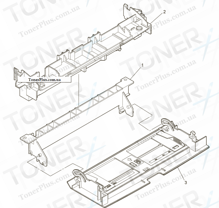 Каталог запчастей для OKI B410dn - Manual Feed Assy
