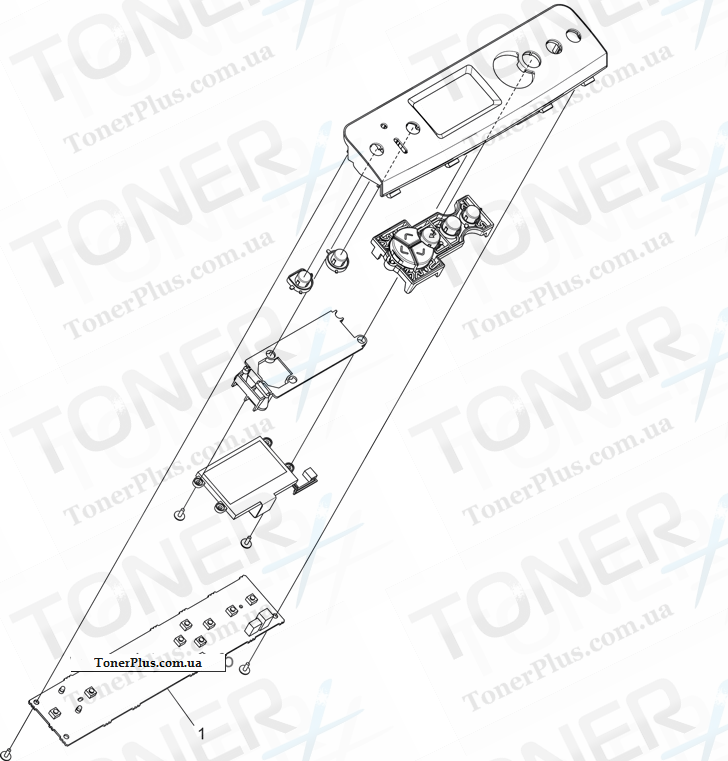 Каталог запчастей для OKI C610 - Cover Assy-OP