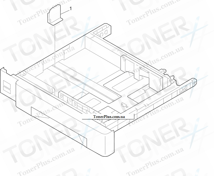 Каталог запчастей для OKI ES9541dn - Case-Cassette-Assy