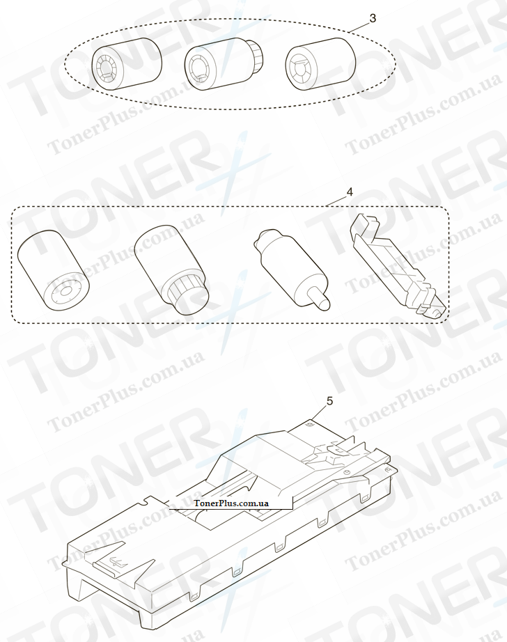Каталог запчастей для OKI C911dn - Comsumable -2