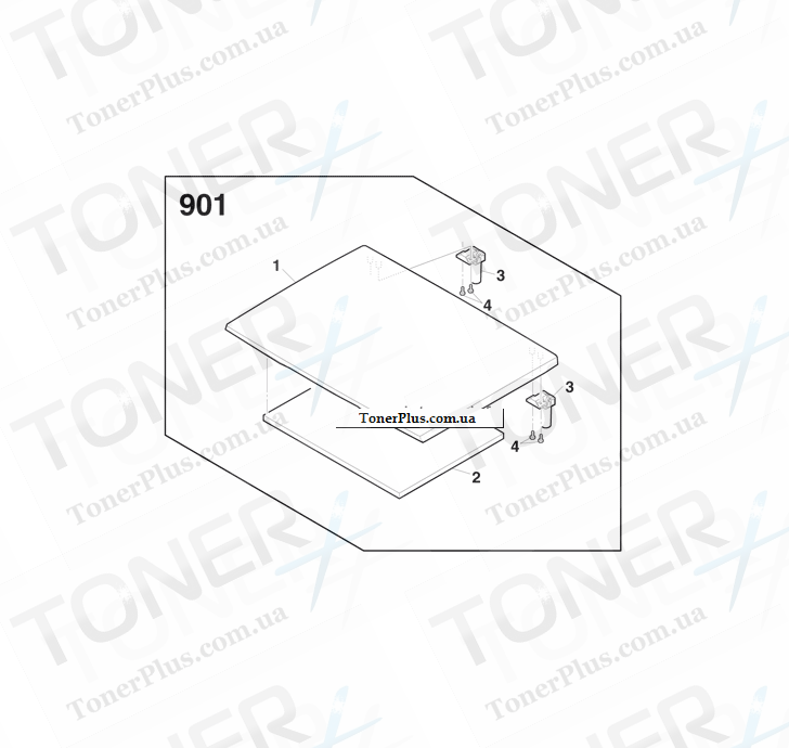 Каталог запчастей для Toshiba e-Studio 202s - ORIGINAL COVER UNIT