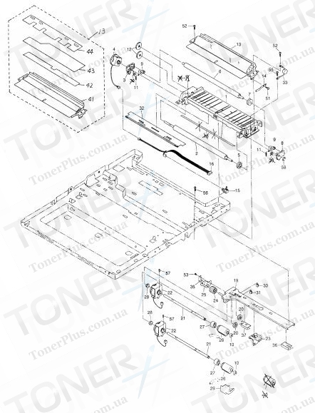 Группа запчастей для Toshiba 1550pc - 